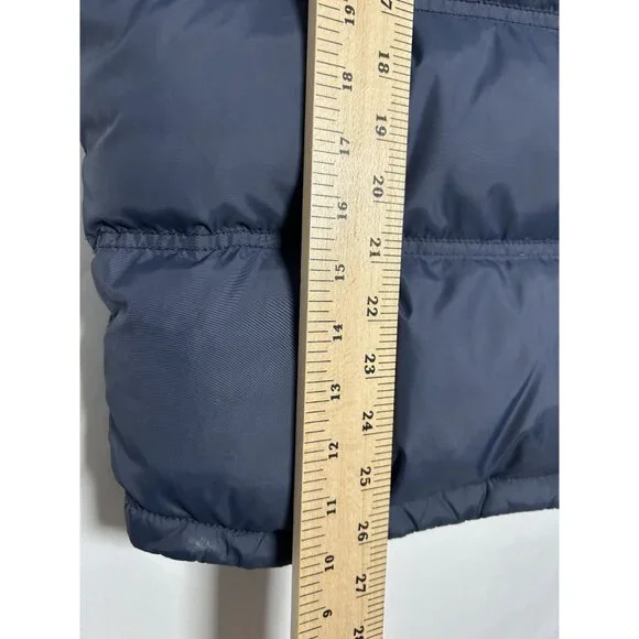 Men’s Jack Wills Gilet Body Warmer Quilted With Hooded Large Navy Blue - Picture 6 of 13